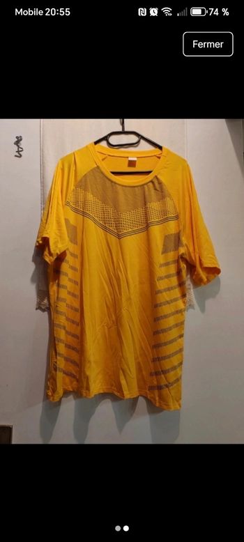 Lot tee shirt sport neuf homme