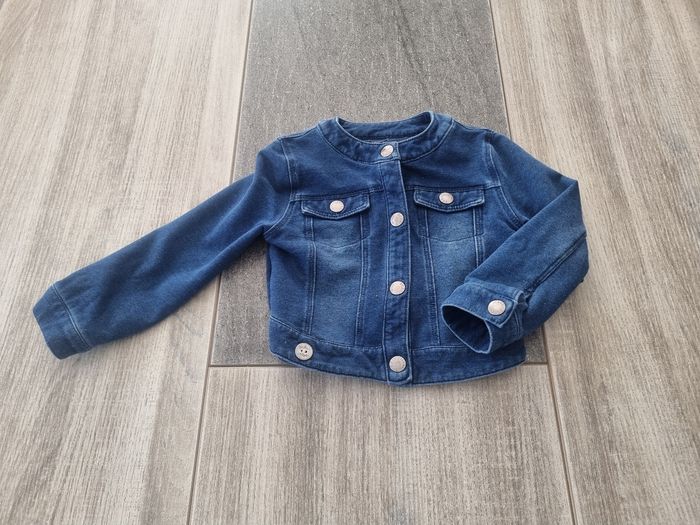 Veste en jean printemps été fille - photo numéro 1