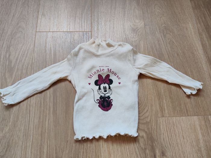 Lot t-shirts manches longues 12 mois fille - photo numéro 7