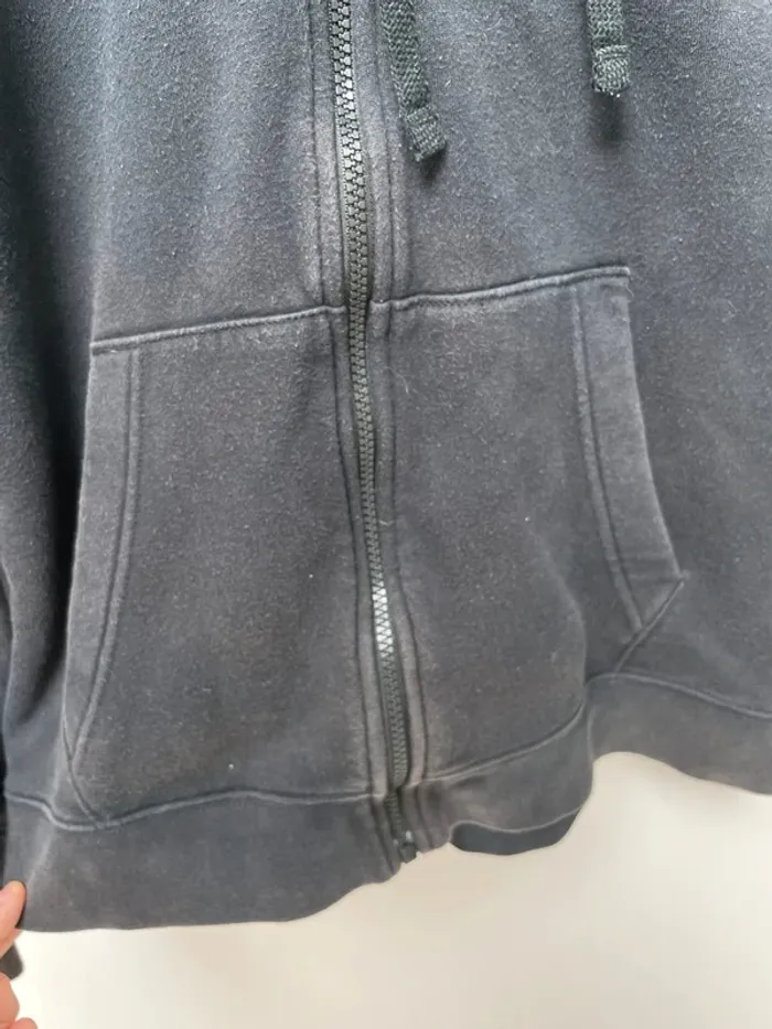Nike hoodie full zip sweater black Mens Small - photo numéro 7