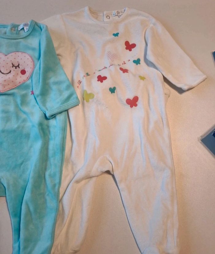 Lot 2 pyjamas velours - photo numéro 3