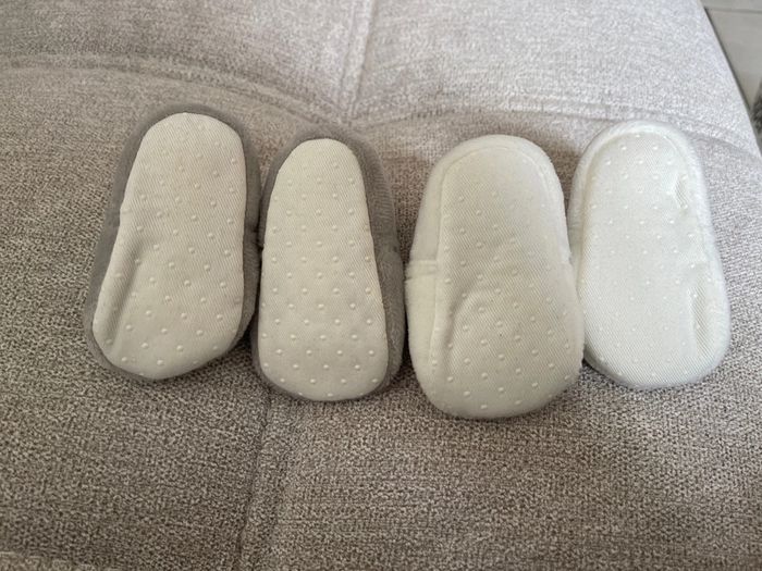Lot 2 paires chaussons - photo numéro 2