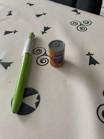 Mini brand food « spaghetti with sausages »