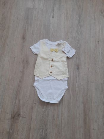 Body nœud papillon 18 mois