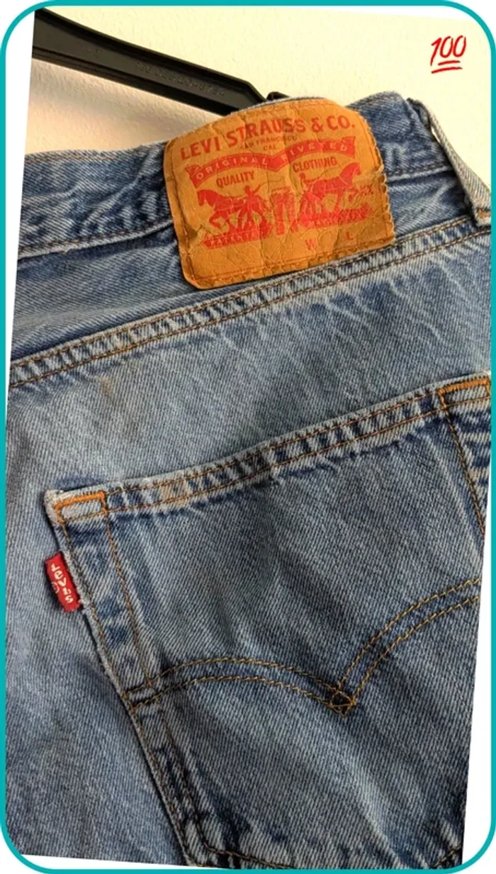 Jeans Levi's 501 homme 42 - photo numéro 5