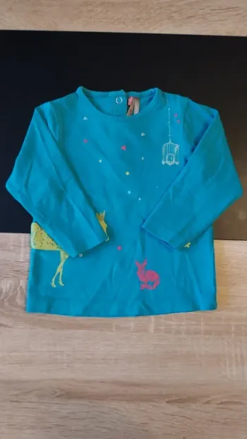 T-shirt manches longues 9 mois