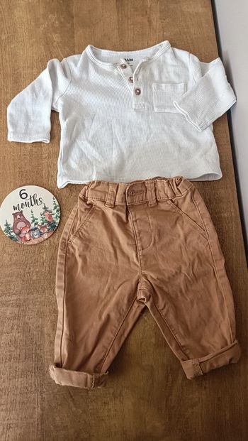 Ensemble bébé garçon 6mois