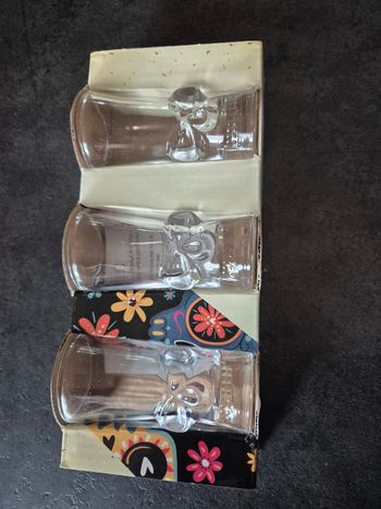 Lot de 3 verres shooter Neuf