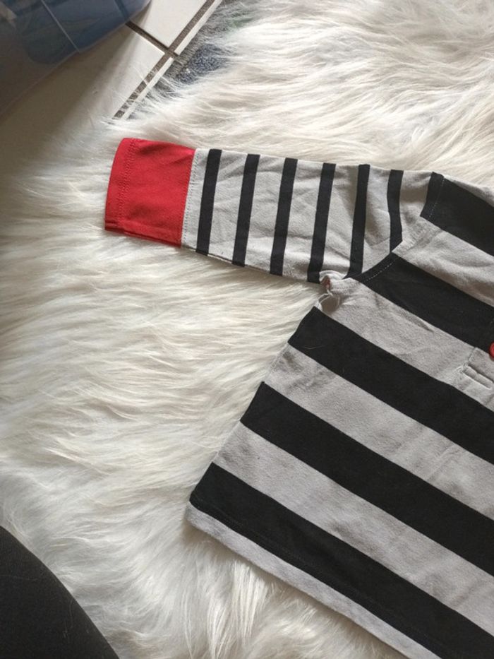 T shirt manches longues 12mois - photo numéro 8