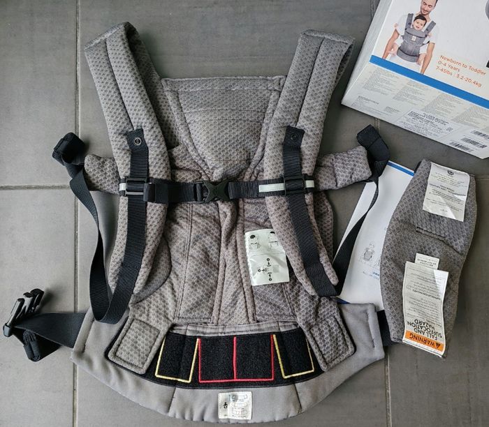 Porte bébé Ergobaby Omni Breeze Graphite Grey - photo numéro 8