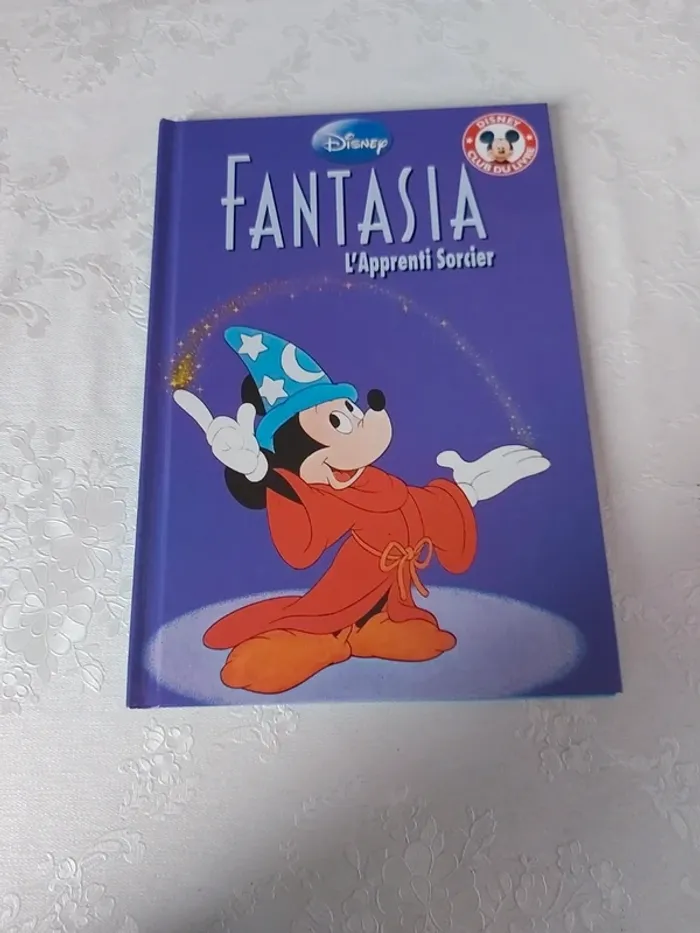 Livre Fantasia L'apprenti sorcier