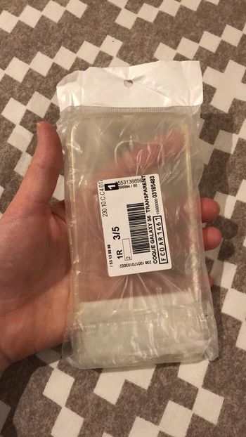 Coque en silicone transparente