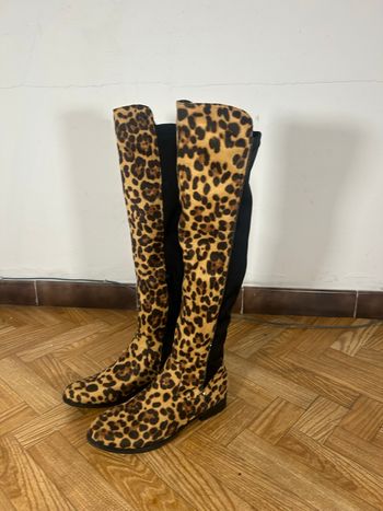 Bottes Cuissardes Léopard & Néoprène
