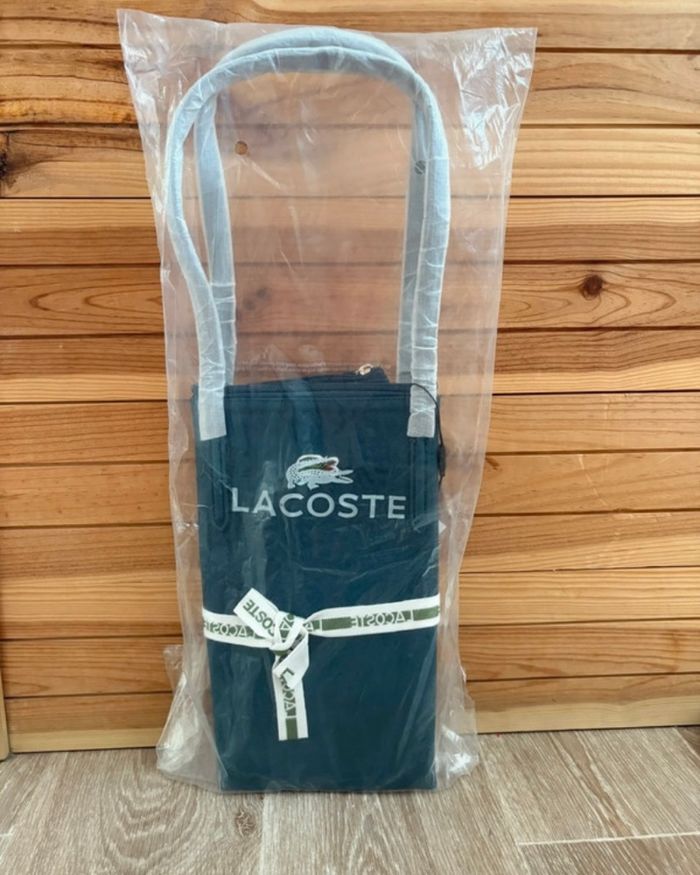 Sac  Lacoste taille L noir - photo numéro 10