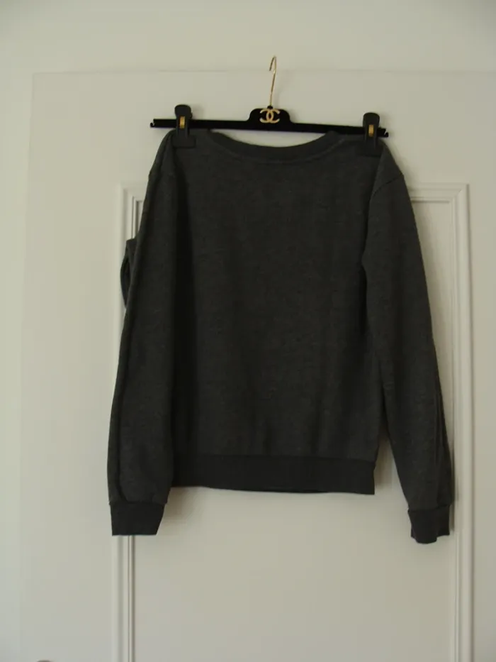 Sweat gris - photo numéro 2