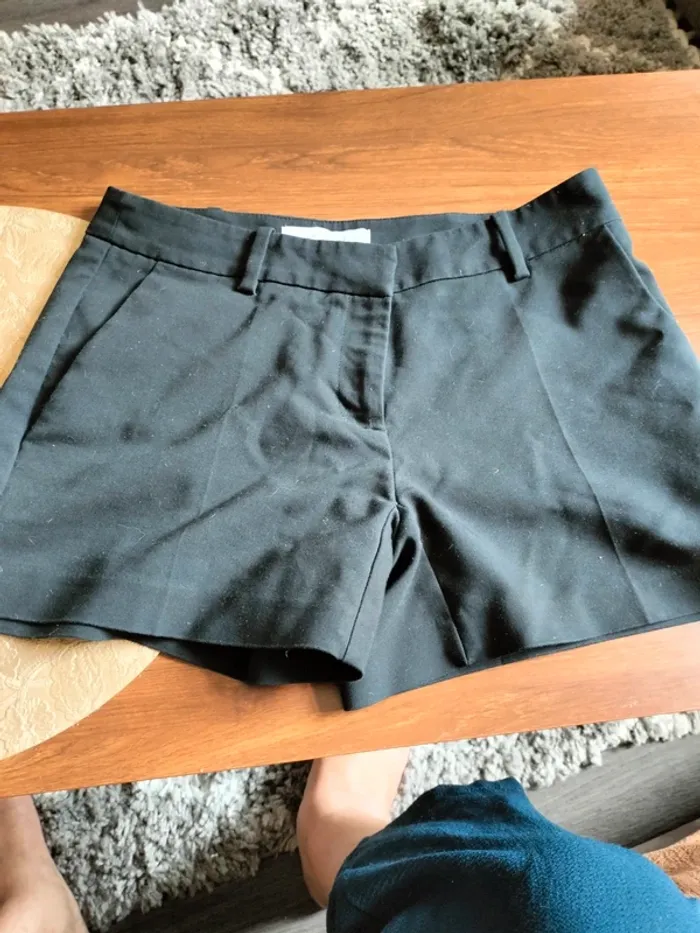 Short noir a bouton  Promod t36