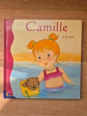 Livre "Camille à la mer"