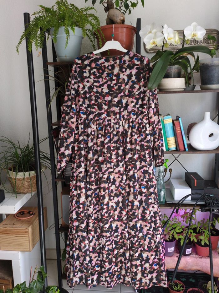 Robe longue satinée Molly Bracken XS 36 - photo numéro 3