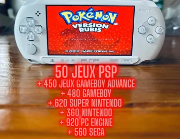 PSP street ultime extrêmement rare - comme neuve - 50 jeux psp + 3300 jeux rétro 🔥