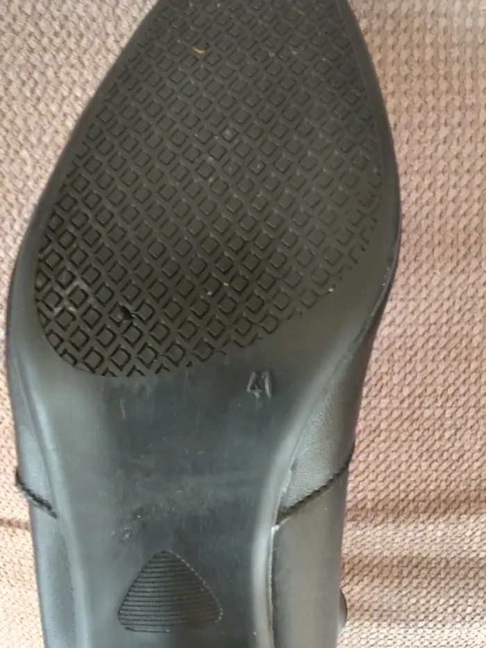 Bottines simili cuir T. 41 - photo numéro 7