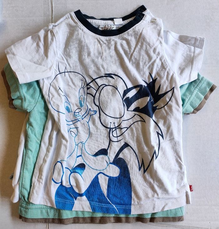 Lot 6 t-shirts - photo numéro 3