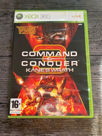 Command&Conquer3: Kane’s Wrath-Xbox 360 Complet Version Hollandaise🇳🇱Microsoft