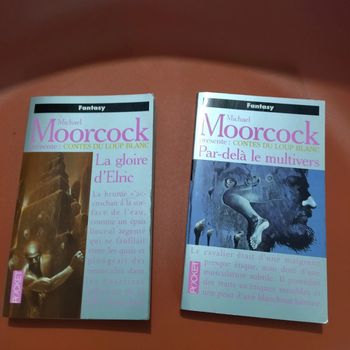 2 livres  Contes du Loup blanc Moorcock