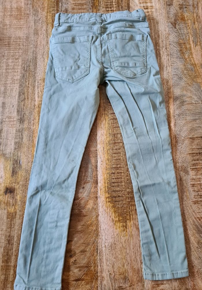 Pantalon slim 8 ans jeans kaki - photo numéro 4