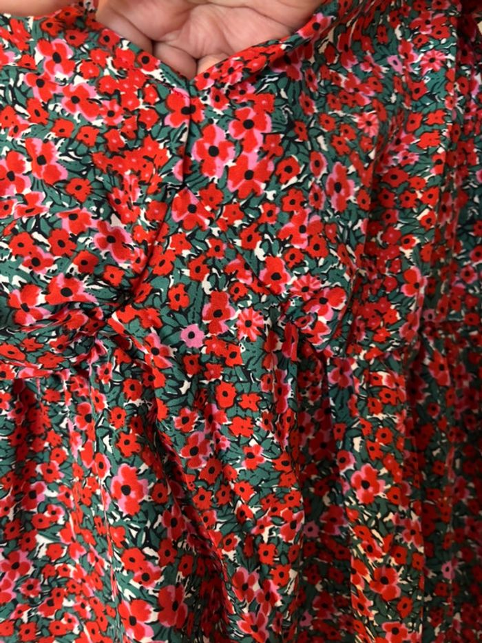 Blouse motif coquelicot - SHEIN - photo numéro 3