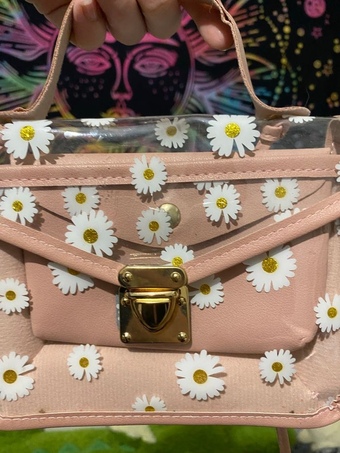 Sac à bandoulière fleur - photo numéro 3