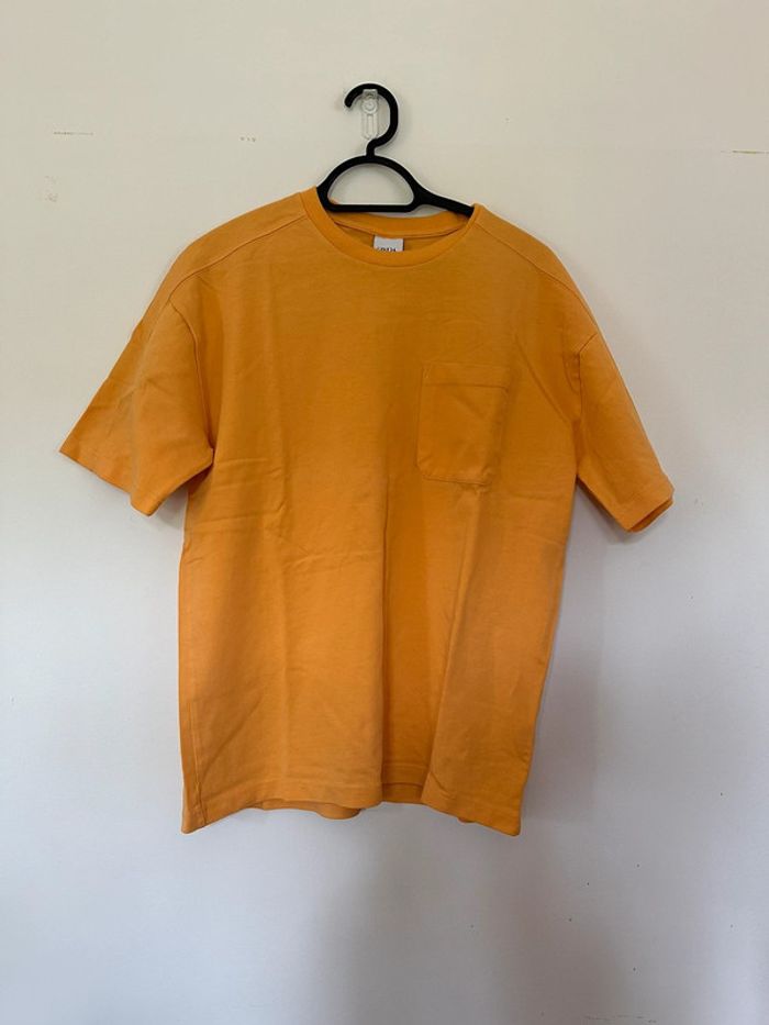 T-shirt orange taille M Zara