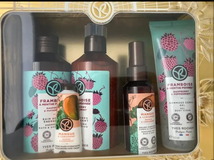 Coffret Yves Rocher Framboise Menthe mangue - photo numéro 2