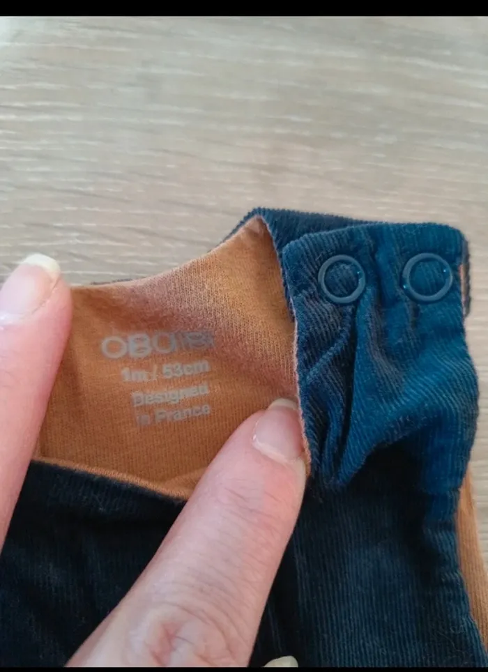 Salopette garçon 1 mois tbe - photo numéro 4