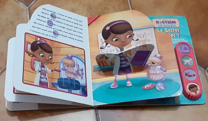 Livre sons "docteur la peluche" - photo numéro 3