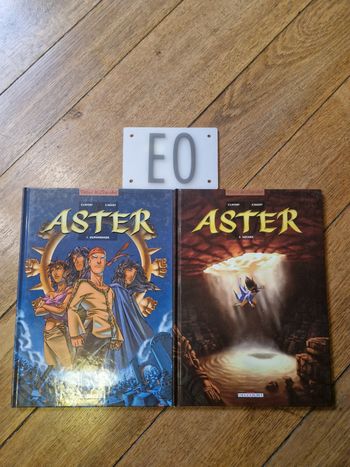 Lot de 2 bd aster tome 1 et 2 en eo