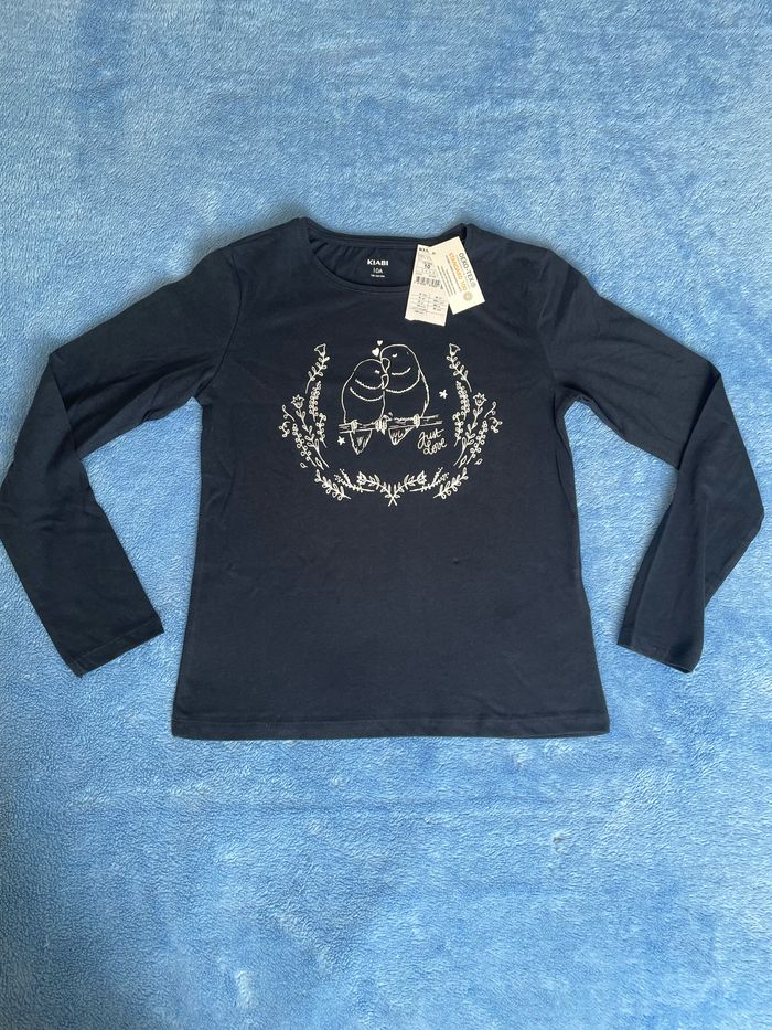 T-shirt manche longue fille