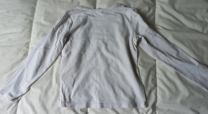 T-shirt blanc okaïdi t5 - photo numéro 6