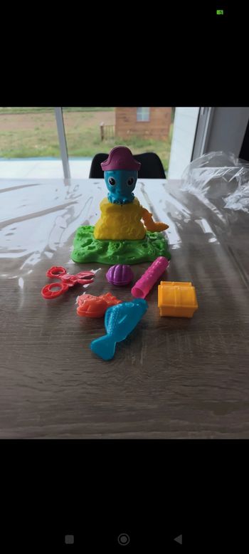 Accessoires pâte à modeler pieuvre