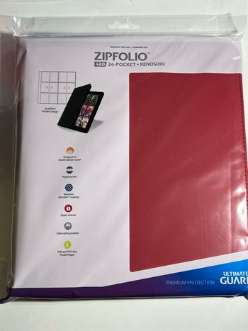 Binder Rouge 480 Ultimate Guard Zipfolio Xenoskin