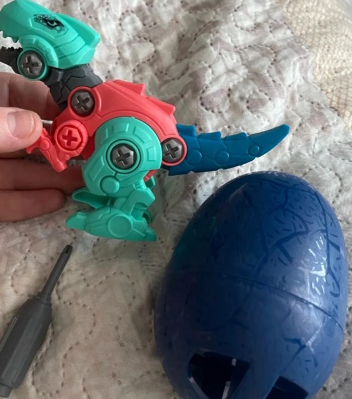 Dya Dinos Jouet Kit de construction  Simulation Œufs de Dinosaure Neuf - photo numéro 4