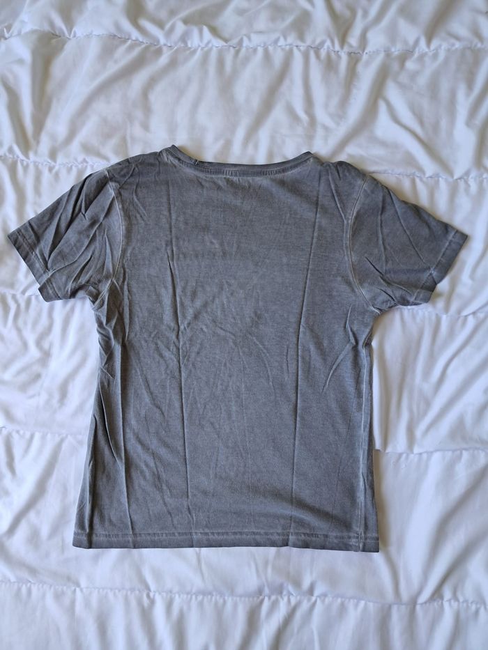 T shirt gris LONGBOARD 12 ans - photo numéro 3