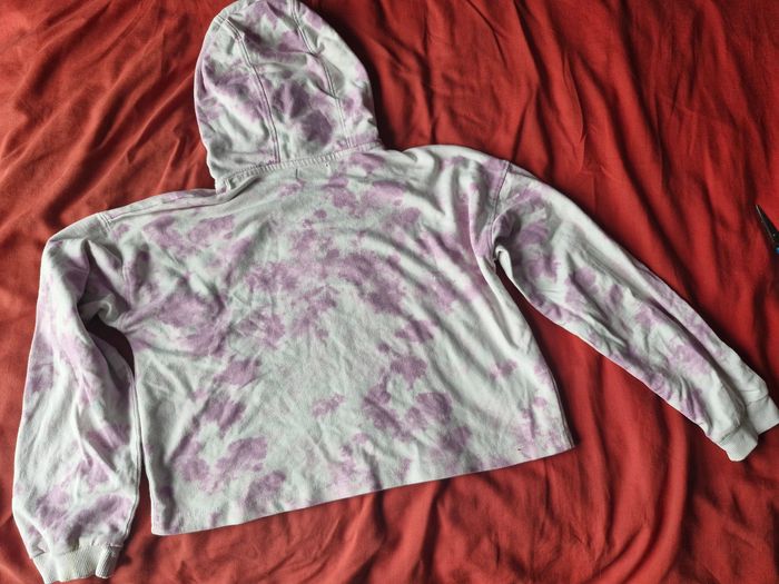 Superbe sweet court Tie&Dye deco argenté - photo numéro 3