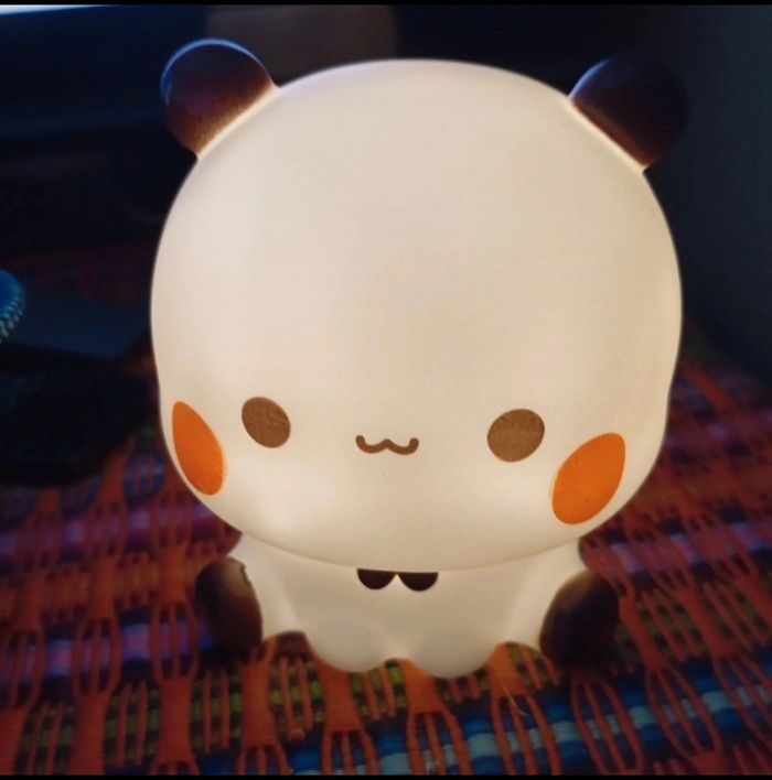 Petite Veilleuse Panda en Silicone Souple 🐼 - photo numéro 2