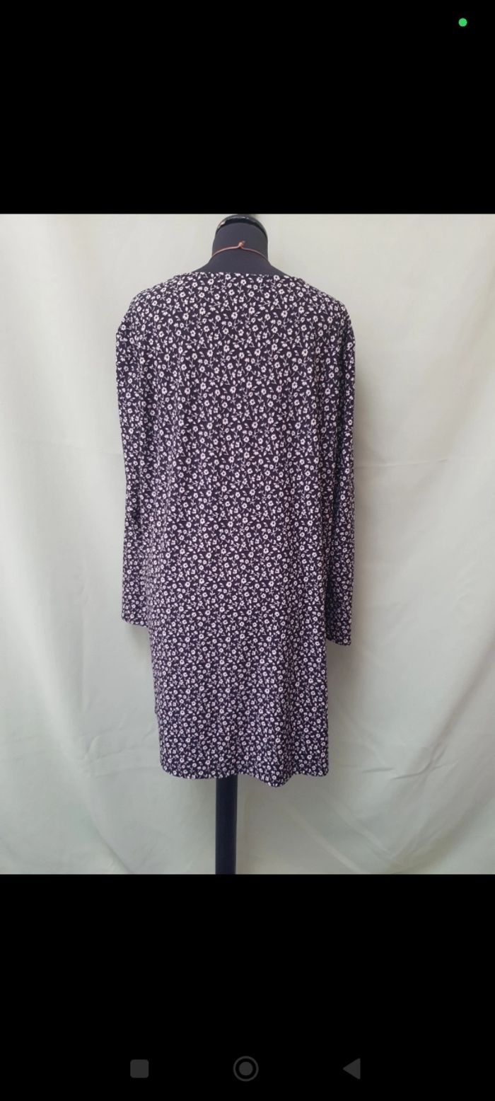 Robe noire et blanche - Mango - Taille XL - photo numéro 2