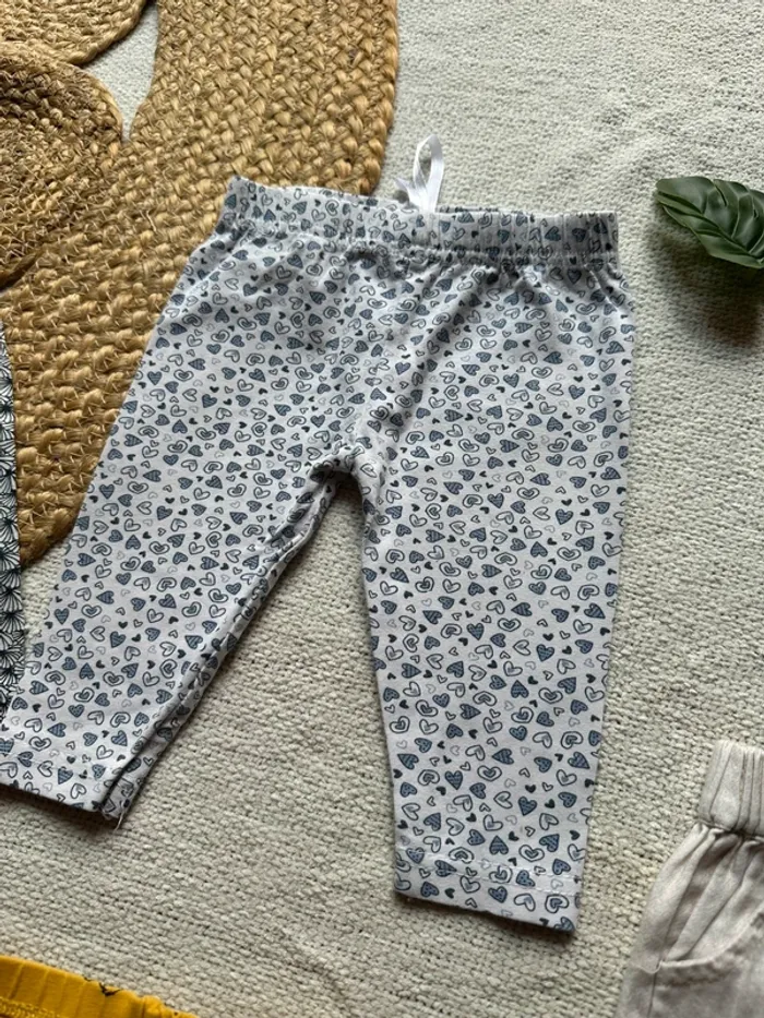Lot de 5 pantalons bébé – Taille 3 mois – Kiabi, Primark, Vertbaudet - photo numéro 5