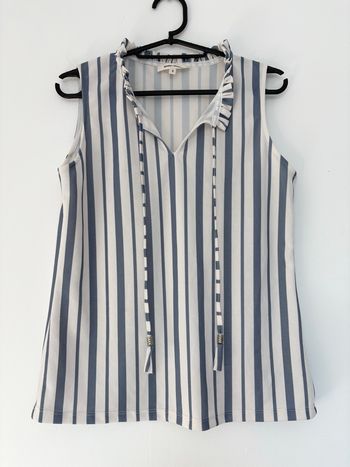 Top rayé Grain de Malice bleu & blanc – taille S