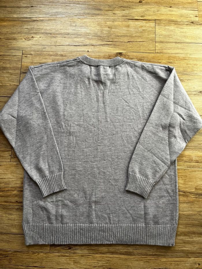 Pull Ami Paris gris - photo numéro 8