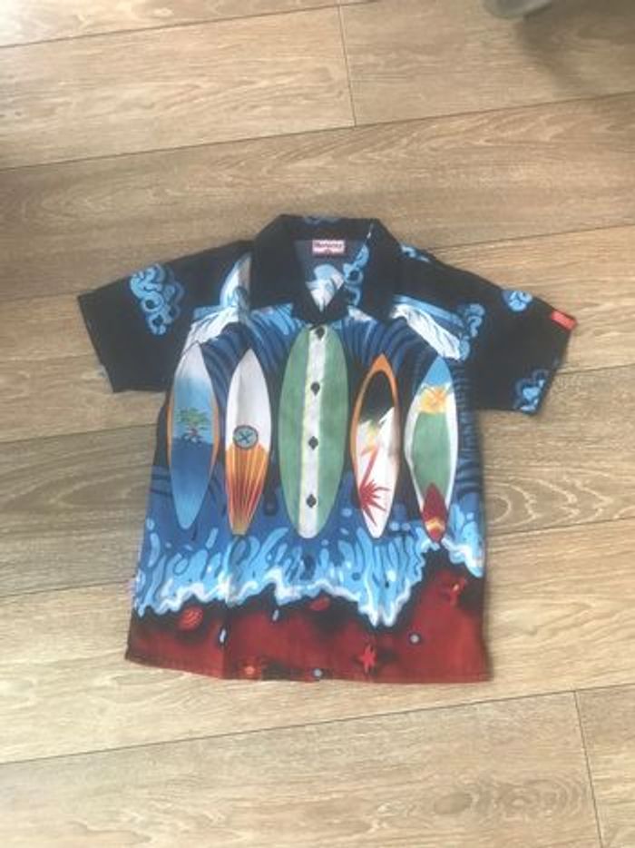 Chemise surf manche courtes