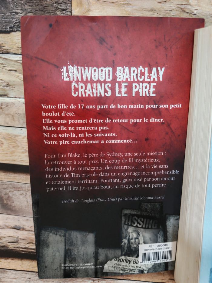 Lot de livres Linwood Barclay - photo numéro 2