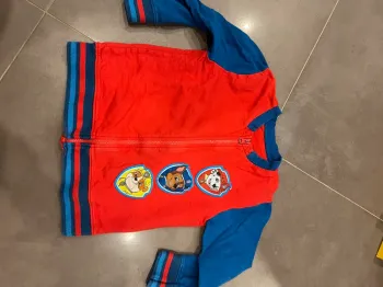Gilet Pat Patrouille 6 ans